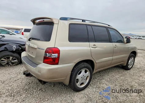2005 Toyota Highlander Limited z USA, uszkodzony, nr VIN JTEEP21A250104965